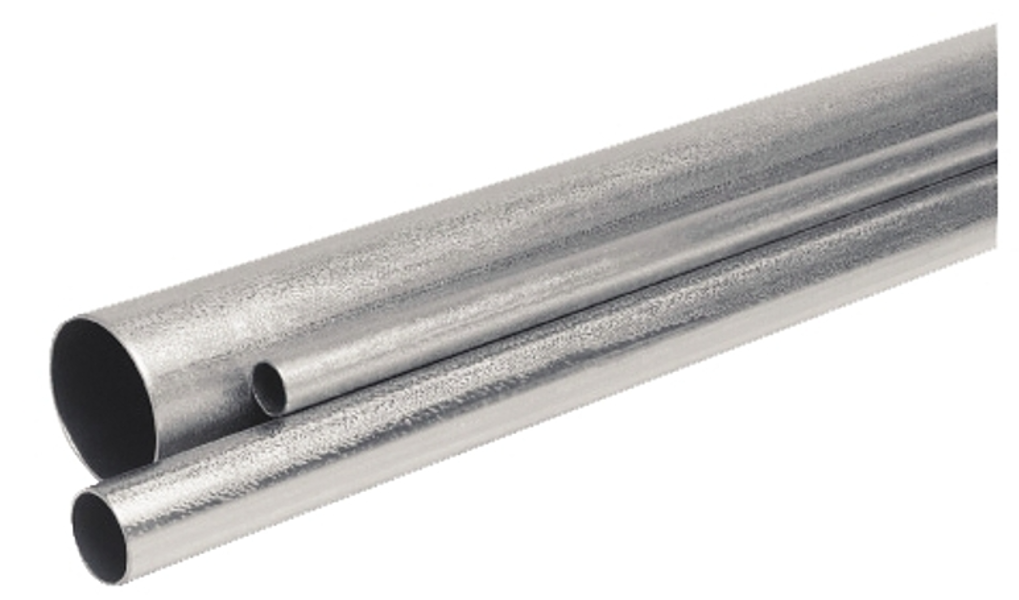 Allied Tube 101584 Galvanized Steel Conduit 1-1/2 In x 10 Ft Silver