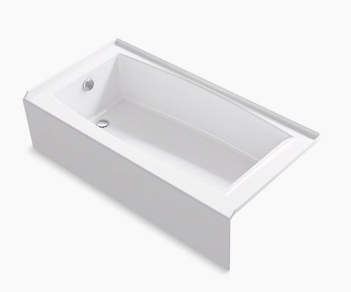 Kohler 26109-LA-0 Alcove Bathtub 60 In X 30 In Left Hand Drain