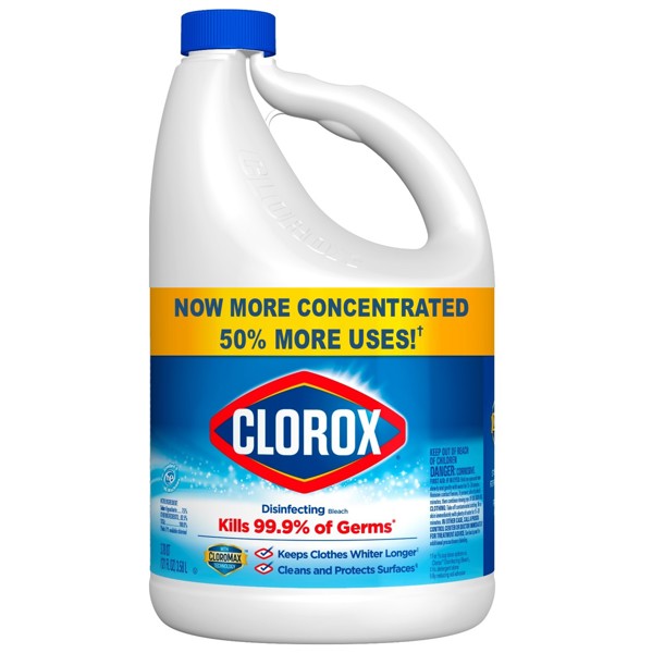 Clorox 32424 Concentrated Bleach 121 Oz Liquid Regular