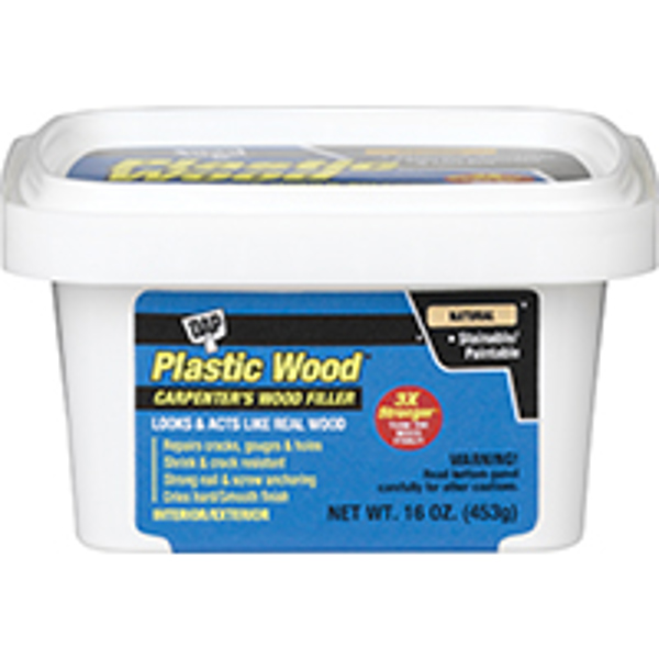 DAP INC 00529/00527 Wood Filler 16 Oz Paste Natural