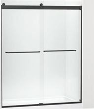 706015-L-BL 74 In X 56-5/8 In - 59-5/8 In Sliding Shower Door