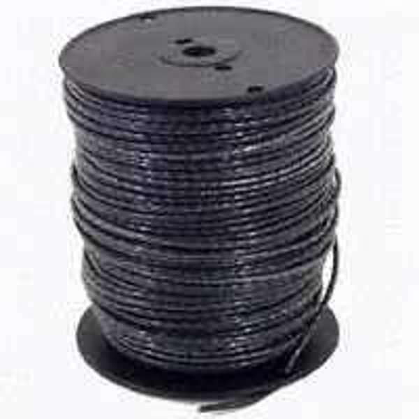 Southwire Company EW319BLK-FT Black #3 THHN Wire 1000 Ft 19 Strand