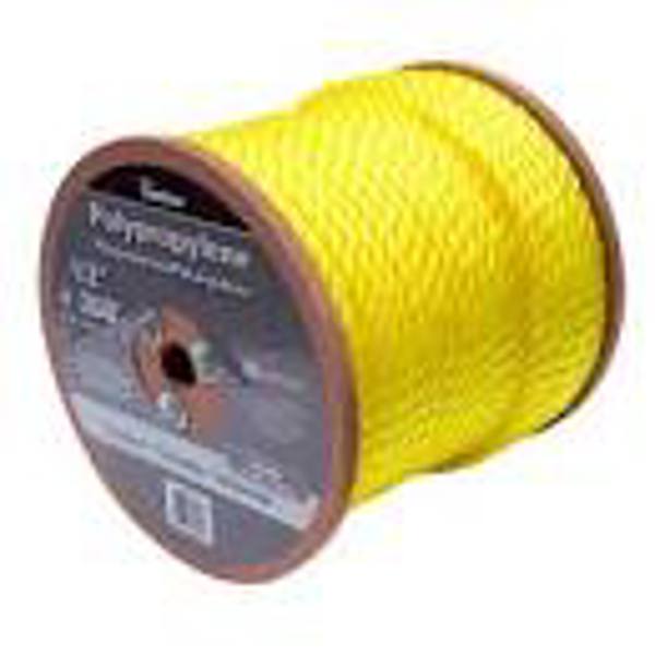 VULCAN MIB 300541 Twisted Rope 1/2 In X 300 Ft Yellow