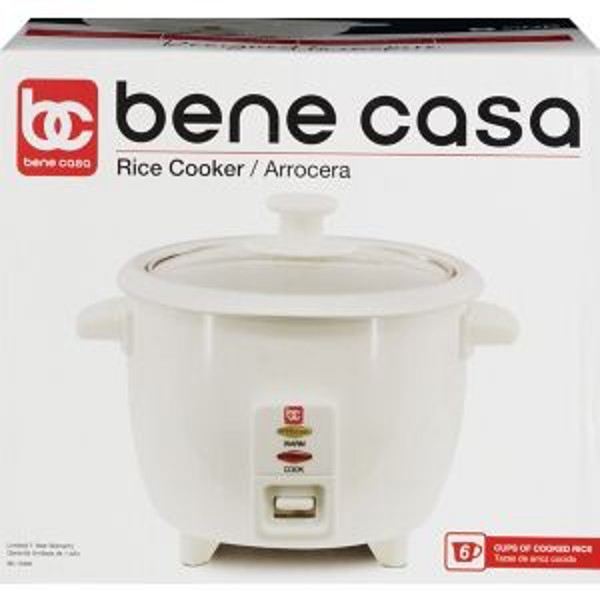 MBR INDUSTRIES BC-12420 Rice Cooker 3 Cup Non-Stick Cooking Pot