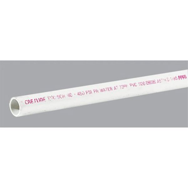 SCH40 Charlotte PP 401 Schedule 40 Water Pipe 1 In x 19 Ft 300 Per Bundle