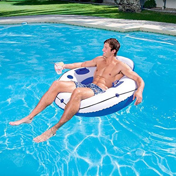 BAMERICA 43108E/5713019 Inflated Luxury Swimming Tube 47 In