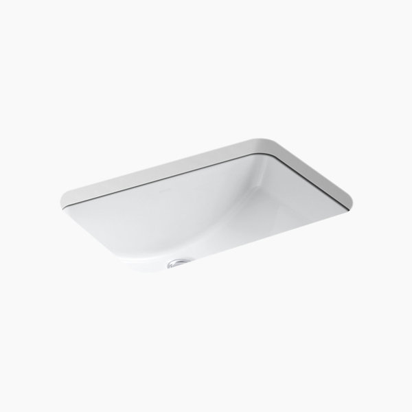 Kohler 2214-0 Undermount Lavatory Sink 20 7/8 In X 14 3/8 In White