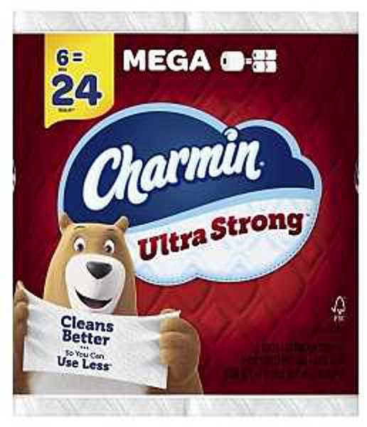 Charmin 04176 Bathroom Tissue 2-Ply 6 Rolls White