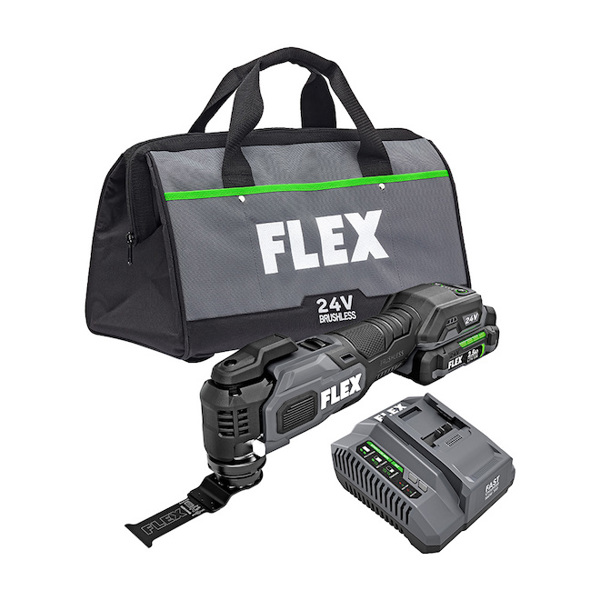 FLEX TOOLS FX4111-1A Oscillating Multi Tool Kit 24V