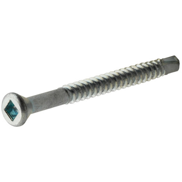 Hillman Group 47330 Trim Head Screw 1-5/8 In Zinc #6 Square Drive Self-Drilling