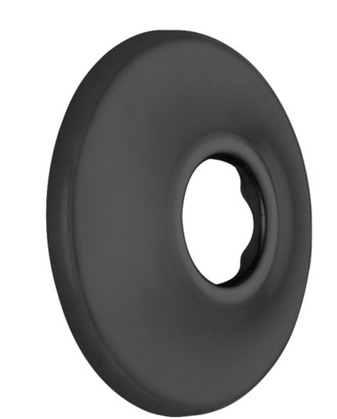 Delta Faucet RP6025BL Shower Flange Black Matte Escutcheon