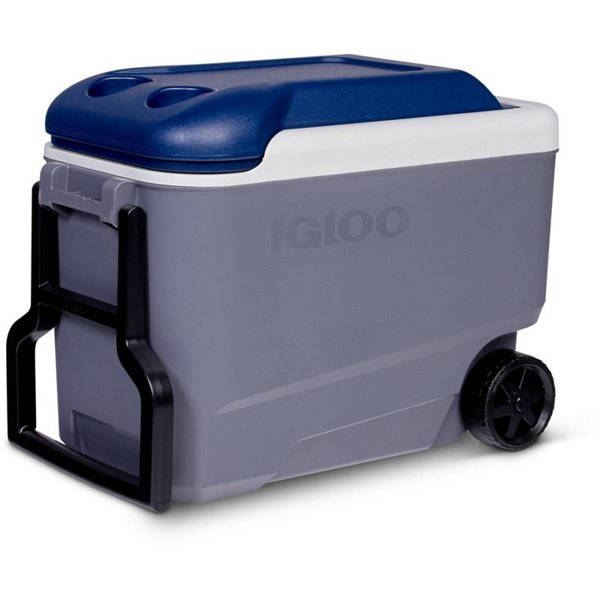 Igloo Corporation 34814/34226 Cooler 40 Qt Capacity Maxcold Roller 5 Days Ice Retention Polyurethane