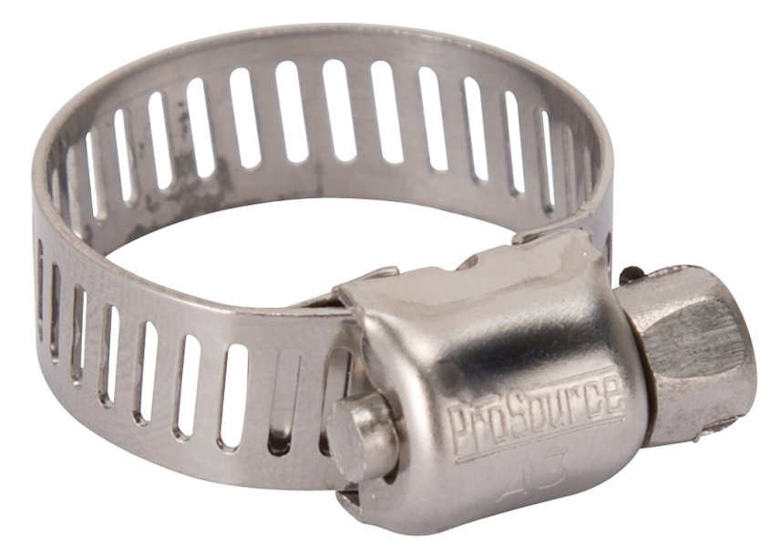 ProSource HCMSS08 Interlocked Hose Clamp No6 Stainless Steel
