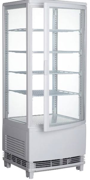 HDSRCTM‐17 Heavy Duty System HDSRCTM-17 Refrigerated Display Case 3.4 Cu Ft 17 In Glass Sided