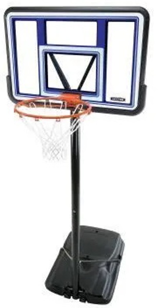 Lifetime Products 1269 Portable Basketball System Telescoping Adjustable Height Slam It