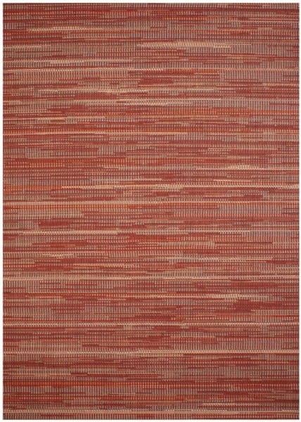 Treasure Garden RG-075-014-35 Painted Area Rug 5'X7' Red