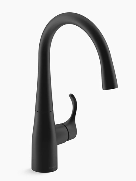 Kohler 22034-BL Bar Sink Faucet Matte Black