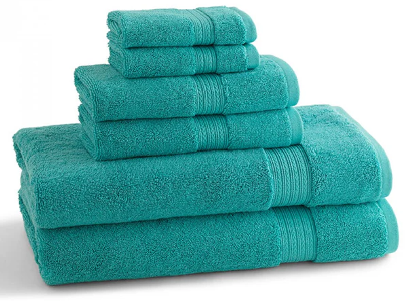 Kassatex KDN-109-AQ Bath Towel Aqua