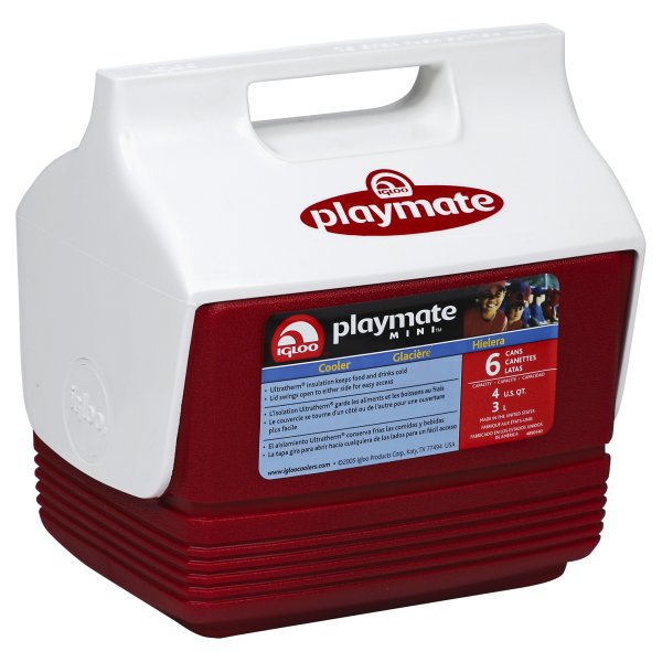 Igloo Corporation 12424 Ice Chest 4 Qt Size Red
