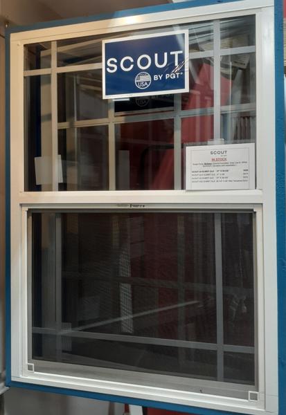 CGI SCOUT 24 IG BRIT GLE Window Insulated 37x50.625 Grey Low-E White Aluminum No Screen