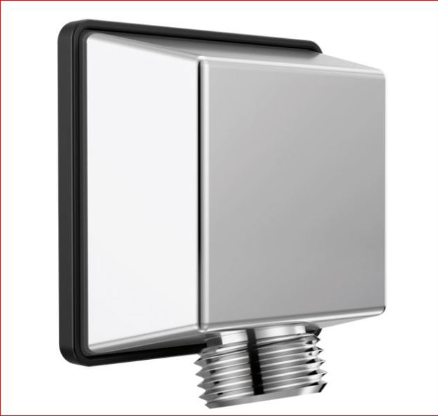 Delta Faucet 50570-PR Supply Elbow for Handshower Square Lumicoat Chrome