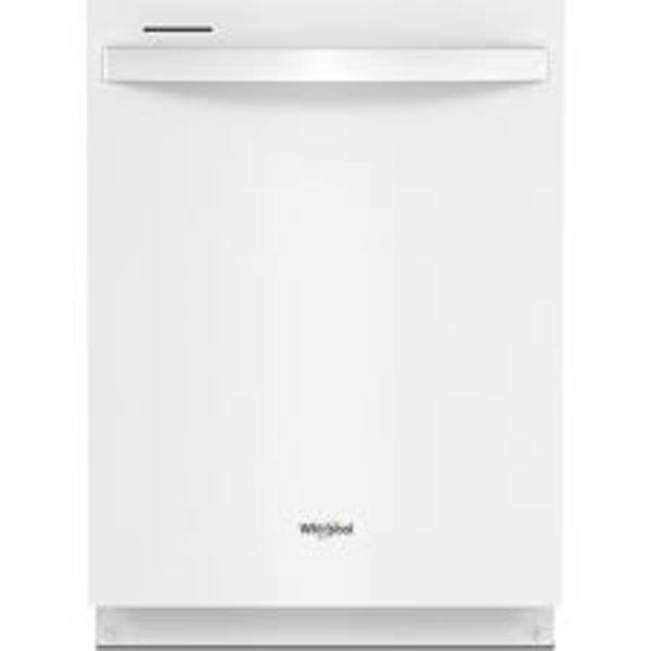 Whirlpool WDT750SAKW Large Capacity Dishwasher White 23-7/8 In