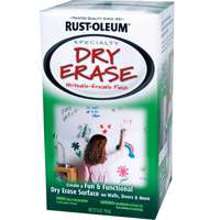 241140 Gloss White Dry Erase Paint Brush-On Kit