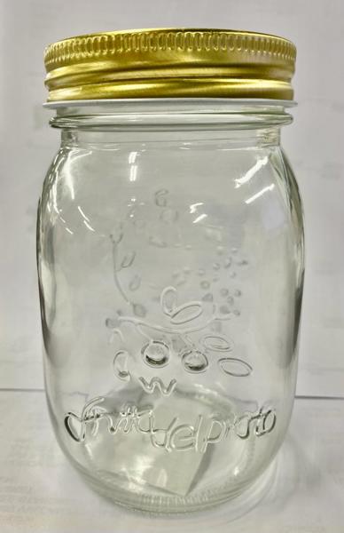 Full Star Engineering Ltd Mason Jar 500Ml 16.9 Oz With Lid