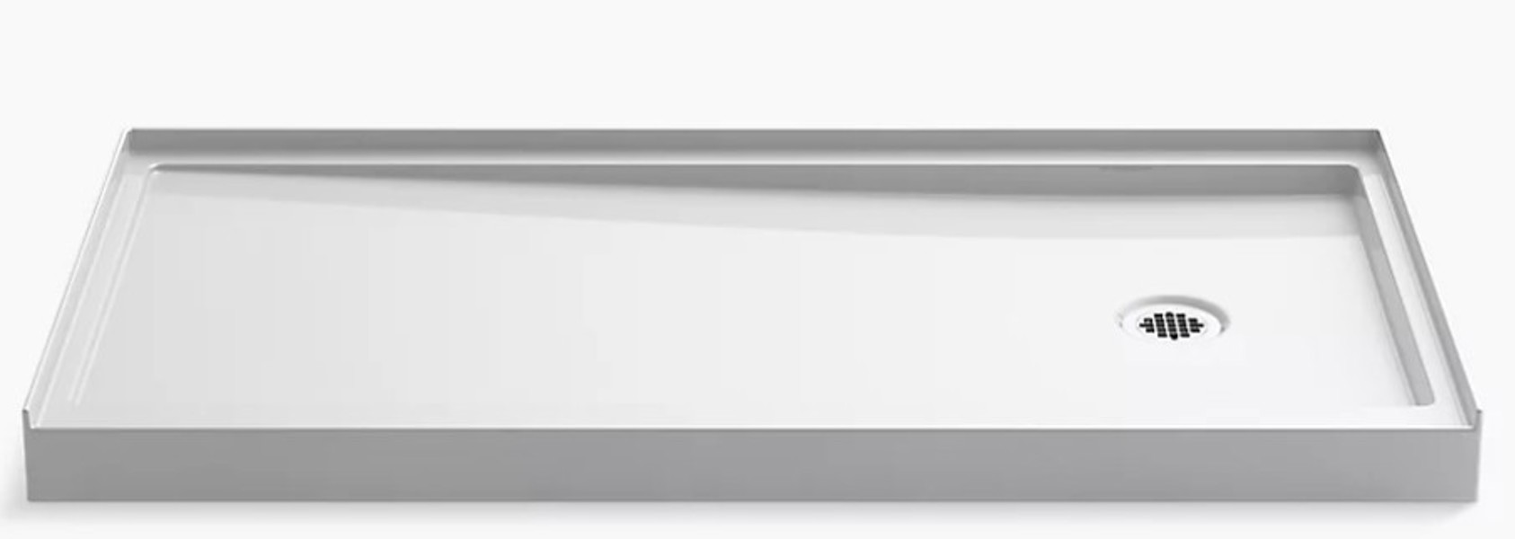 Kohler 8642-0 Shower Base 60 In X 30 In Right Hand Drain