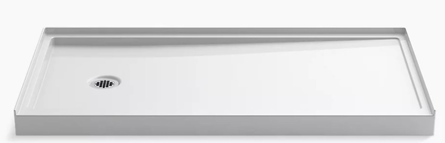 Kohler 8643-0 Shower Base 60 In X 30 In Left Hand Drain Rely