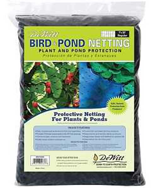 DEWITT BPN720 Bird Barricade Pond Netting 7X20 Ft Black