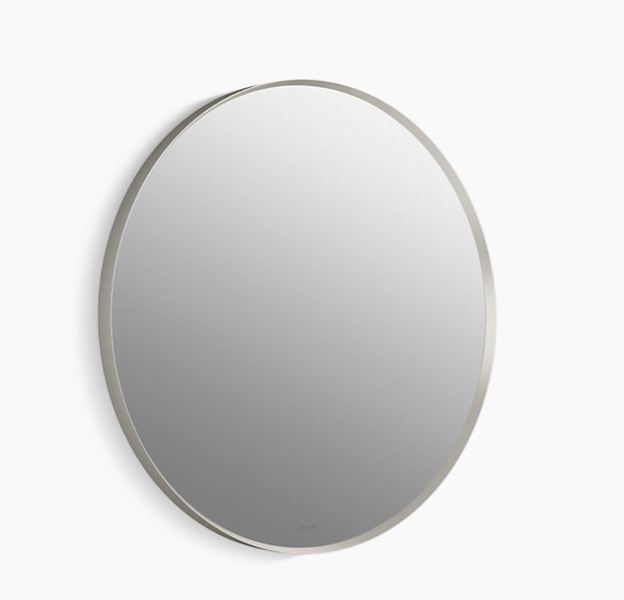 Kohler 26050-BNL Round Mirror Essential Brushed Nickel