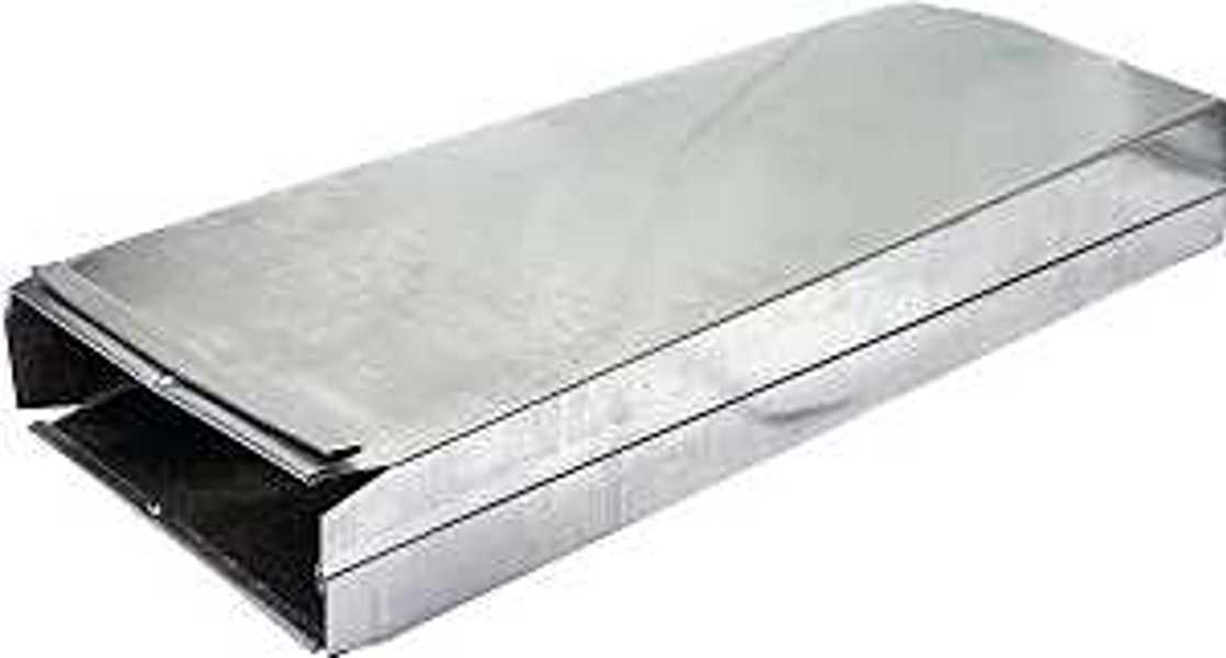 Lambro Industries 126L/101L Range Hood Duct 3-1/4 X 10 Inch Aluminum