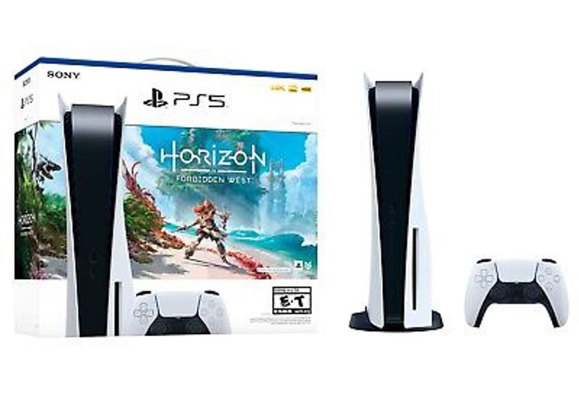 SONY TAPE SALES COMPANY HFW-DBL Play Station 5 Horizon Console Bundle (Disc)