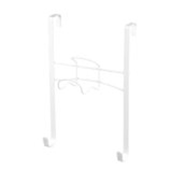 Spectrum 36400 Over The Door Iron Holder White