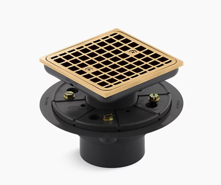 Kohler 9136-2MB Shower Drain Tile In Square