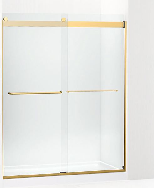 Kohler 706015-L-2MB Shower Door 74 In x 59-5/8 In Levity 2MB