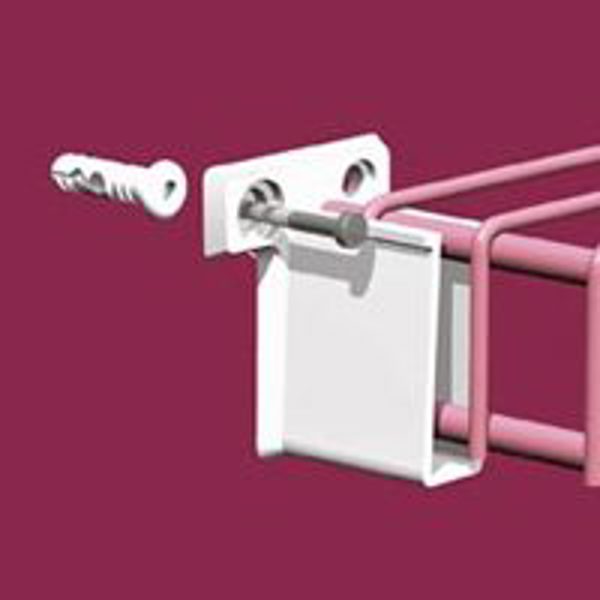 ClosetMaid 71926 Heavy Duty Wall Bracket Resin White
