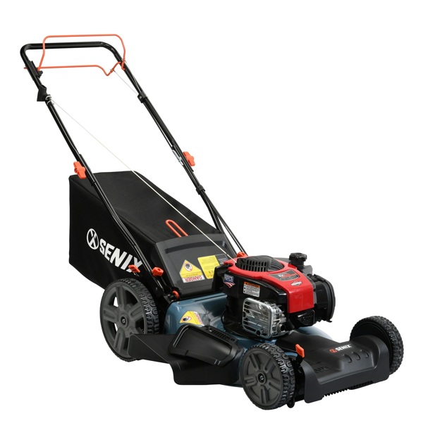 SENIX LSSG-M1 Push Mower 21 In 3 In 1 High Wheel Self-Propelled EX625