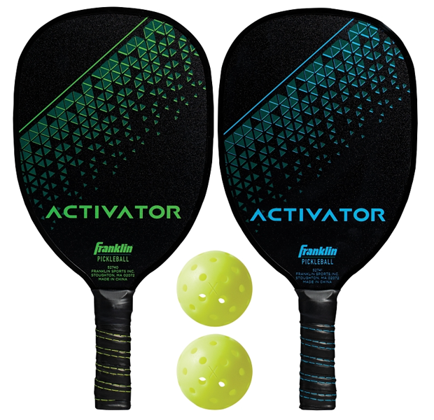 Franklin Sports Inc. 52742 Pickleball Paddle Set X-40 Activator Wood