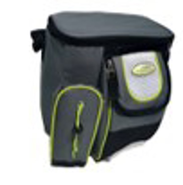 Arizona Blu Inc C7975 Insulated Cooler 18 Can Capacity Front Pocket and Bottle Holder Blue