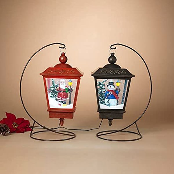 Gerson Company 2604040 Electric Lighted Musical Holiday Lantern 24.4 In