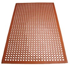 KM102RED Kitchen Rubber Mat 3x5