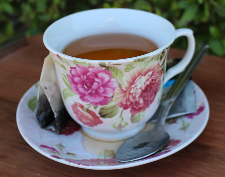 JUST DOUGH IT W0511B Cup of Tea with Saucer Fake Food