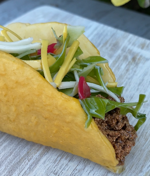 JUST DOUGH IT JDI W1057 Taco Fake Food