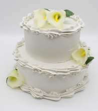 W0315 Wedding Cake 2 Tier Fake Food