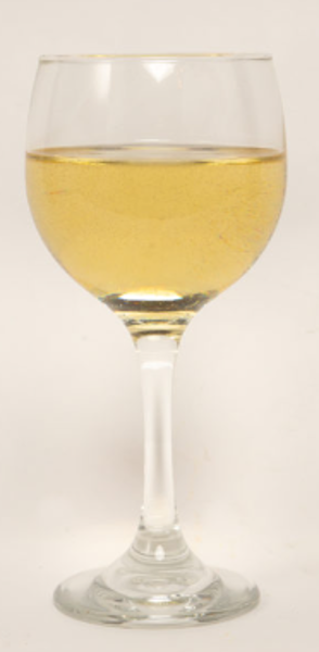 JUST DOUGH IT JDI W0515 Glass of White Wine Fake Food White