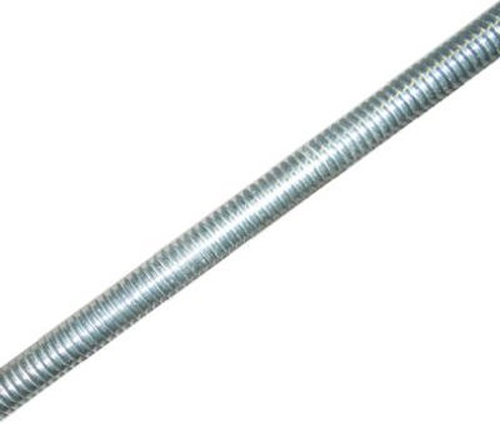 Hillman Group Threaded Rod 3/4 Inch x 6 Foot Zinc Plated Steel Coarse Thread