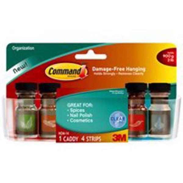 3M HOM-14 Caddy Clear Medium Command Clear