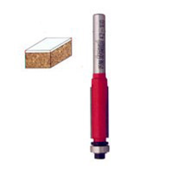 Diablo 42-116 Flush Trim Router Bit 4-3/8 In Diameter 1/2 In Diameter Cutter 1/2 In Diameter Shank 2-Cutter Carbide